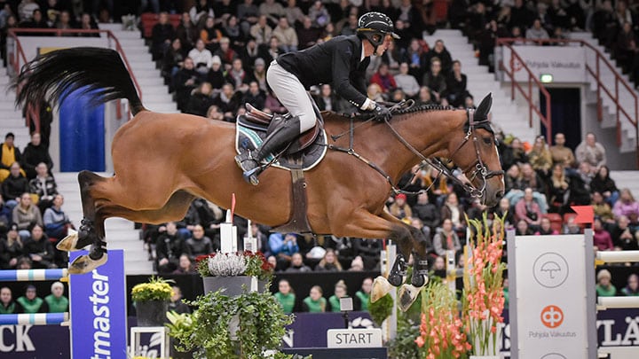 Ticketmaster Urheilu - hevosurheilu - Horse Show - kuvassa Kevin Staut hevosensa kanssa esteellä