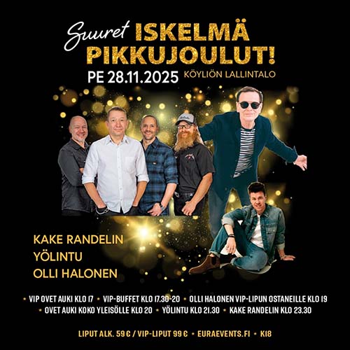 Suuret iskelmä pikkujoulut